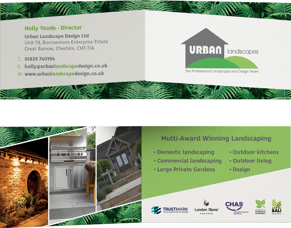 urban landscapes brochure