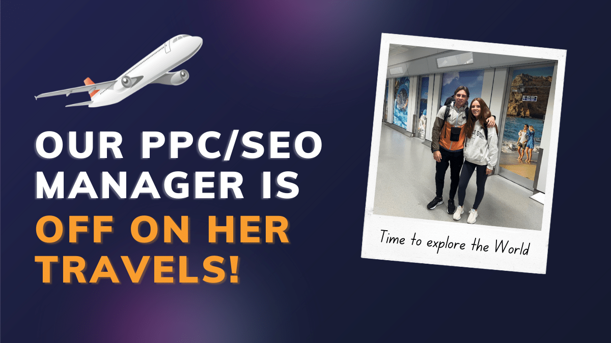 PPC/SEO Manager off on travels